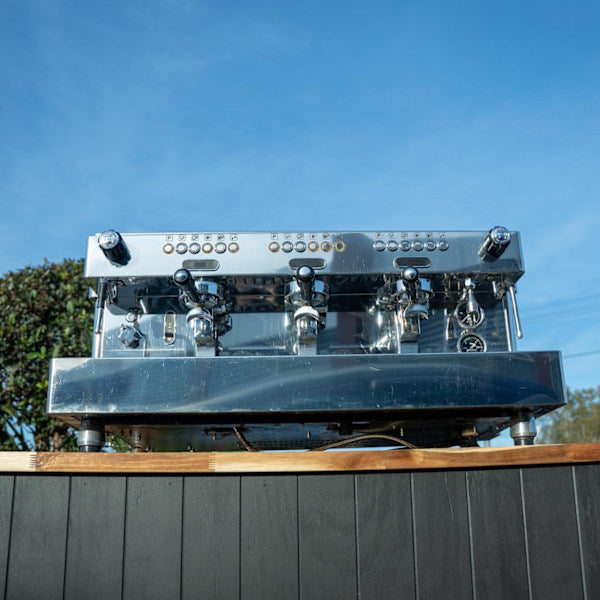 Pre Loved 3 Group Rocket Boxer With Shot Timers Coffee Machine