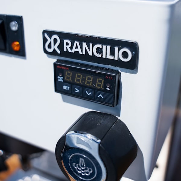 As New – White Rancilio Silvia 2025 V6 with PID Coffee Machine