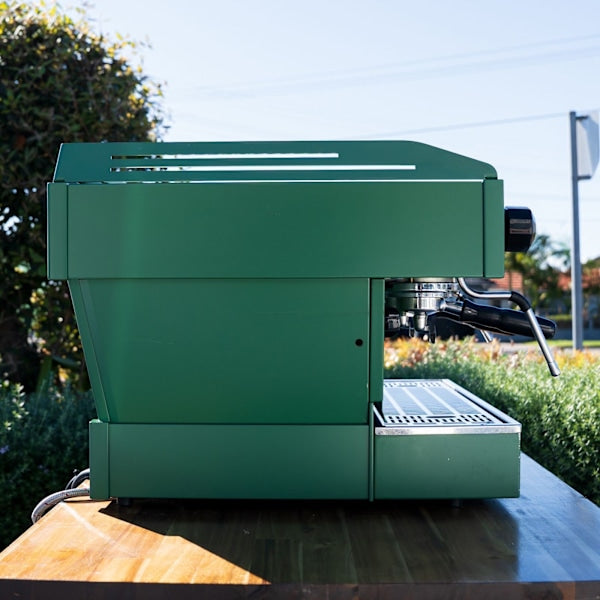 Custom Full Green Pre-Loved La Marzocco PB – 2 Group – Late Model
