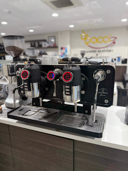 Pre loved Sanremo OPERA 2 group commercial coffee machine