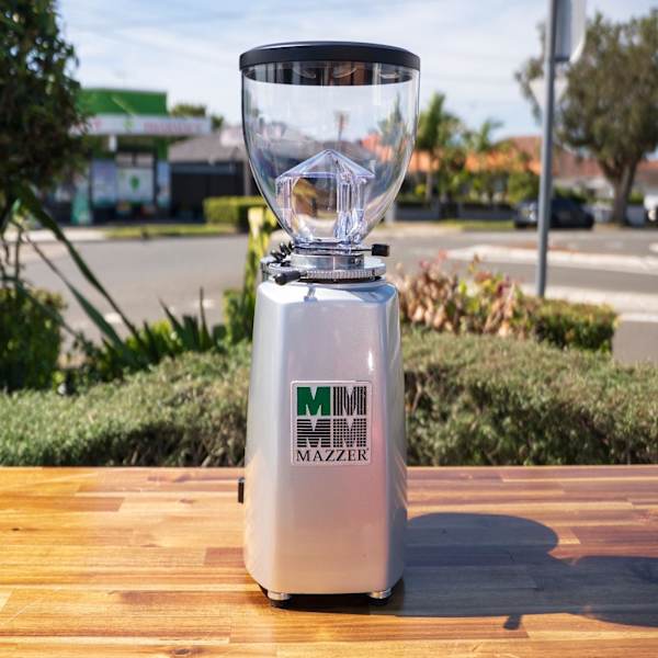Pre Loved Mazzer Mini E Mod A In Silver Coffee Grinder