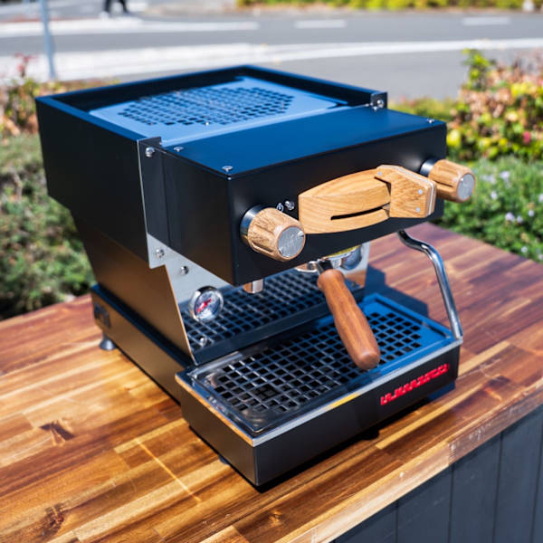 Ex-Showroom La Marzocco Linea Mini Black with Specht Timber Kit IOT