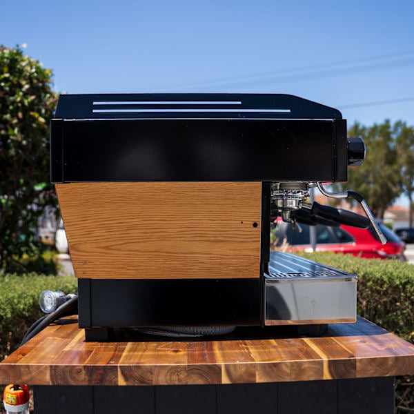 STUNNING 3 Group La Marzocco Pb Custom Black & Timber
