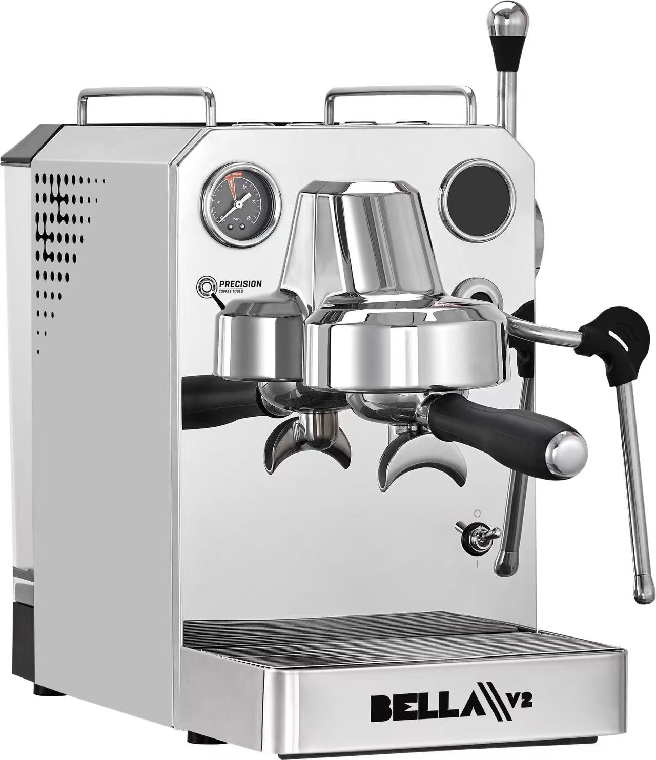 Precision Bella V2 Coffee Machine Stainless Steel