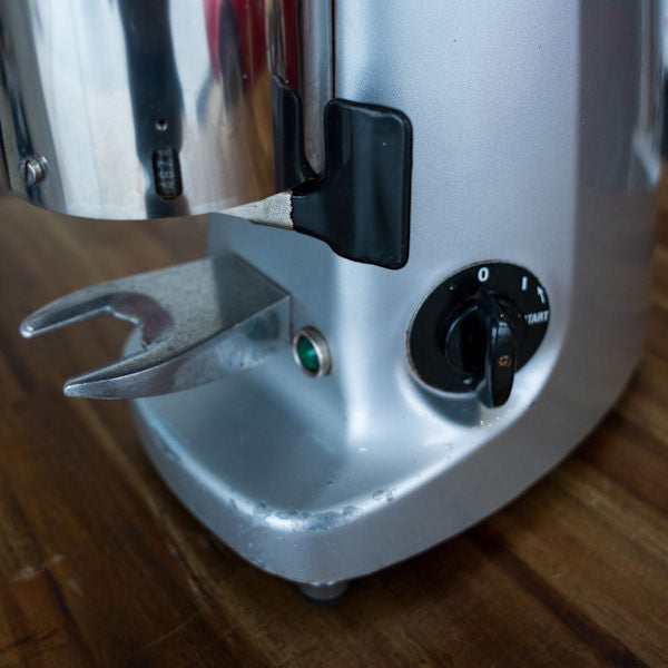 Pre-Owned Mazzer Super Jolly Automatic Grinder Silver Commercial