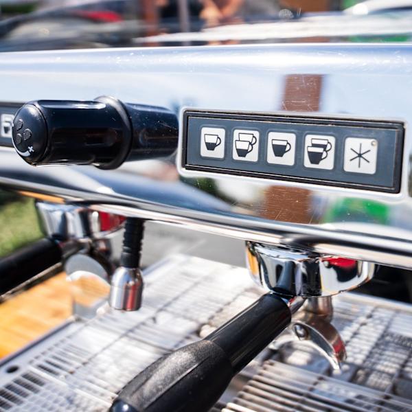 Pre Loved Carimali Pratica 2 group tall cup 15 amp coffee machine