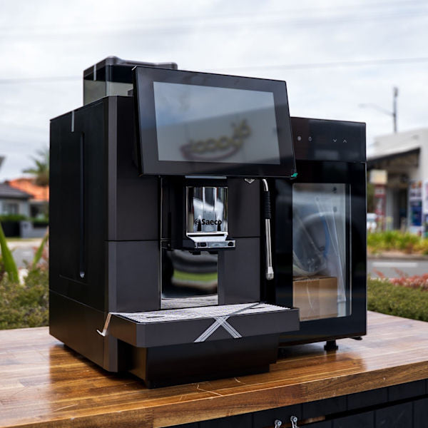 Brand New Saeco SE120 Automatic Coffee Machine + Fridge