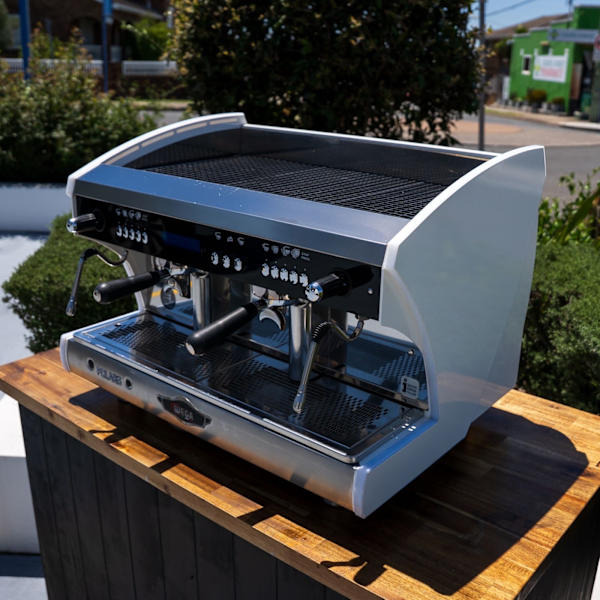 Pre-Loved Wega Polaris Tron Coffee Machine – White | As New