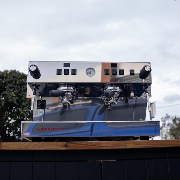 Pre-Loved Fire Orange La Marzocco Linea Classic Tall Cup – 3 Group