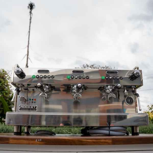 Pre Loved ROCKET 3 GROUP RE A TIMER COFFEE MACHINE