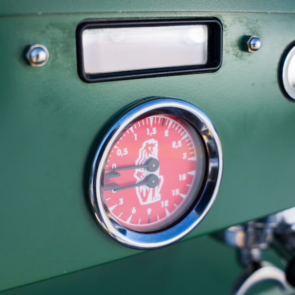 Custom Full Green Pre-Loved La Marzocco PB – 2 Group – Late Model