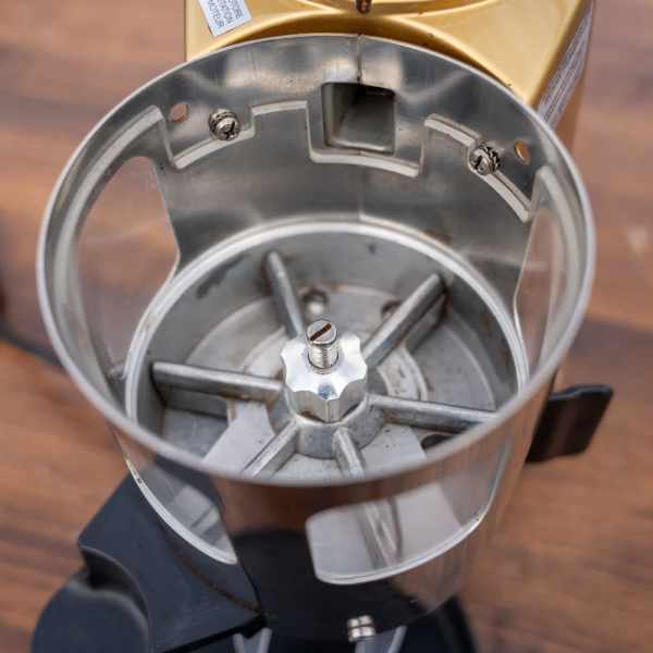 Pre Loved Fully Serviced Silver Mazzer MINI Coffee Grinder