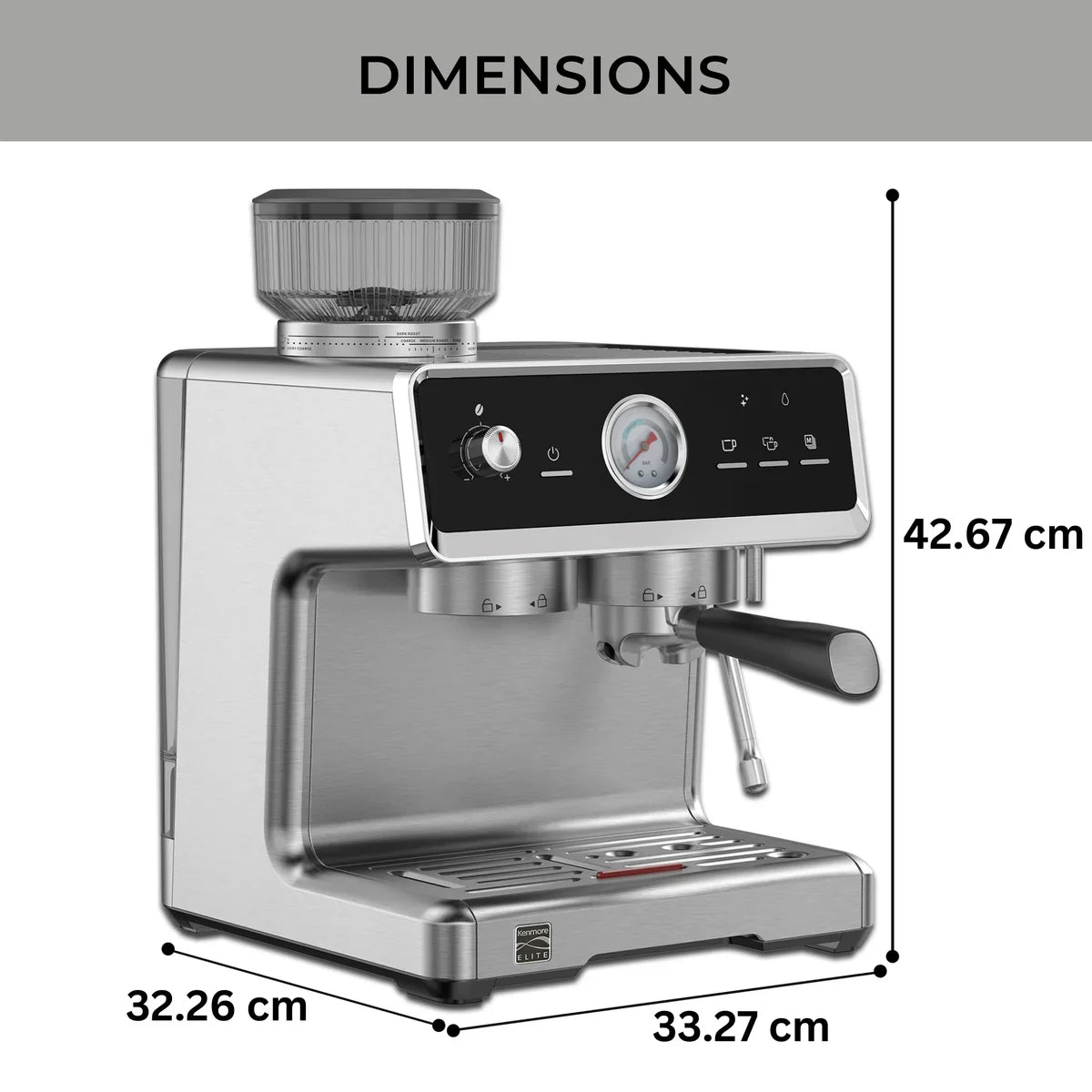 Kenmore Elite Auto-Tamping Espresso Machine