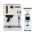White Rancilio 2025 Silvia Bundle (Free Precision GS7 + Di Pacci Elements 250g + Precision Accessories)