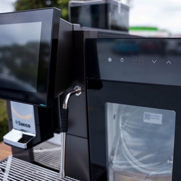 Brand New Saeco SE120 Automatic Coffee Machine + Fridge