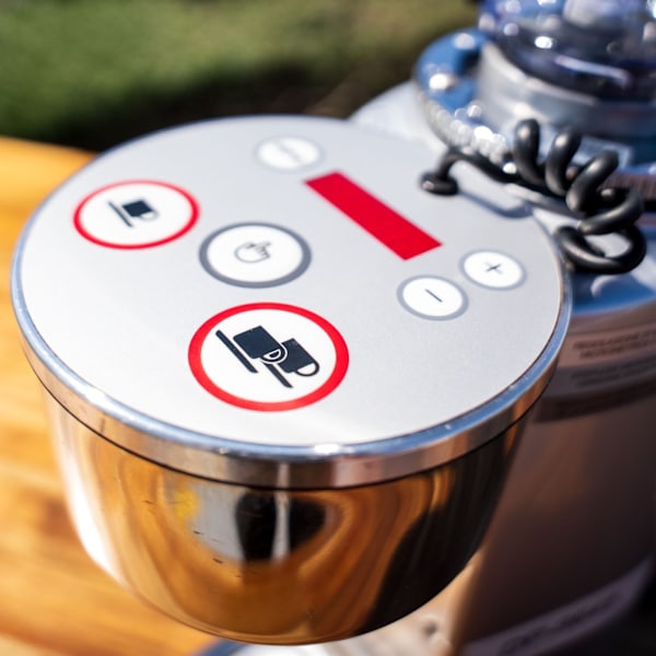 Pre Loved Mazzer Mini E Mod A In Silver Coffee Grinder