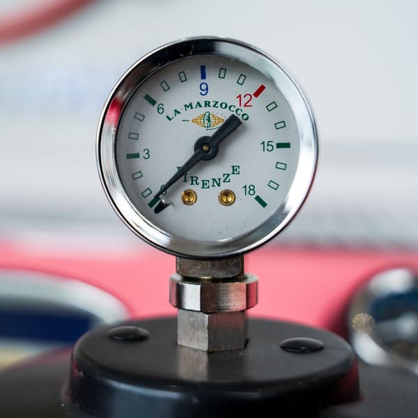 La Marzocco Strada MP 3 Group Espresso Machine Custom Apricot Pink