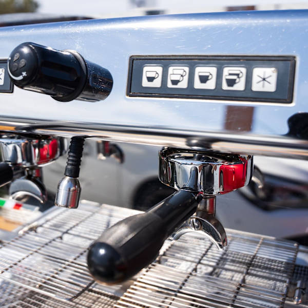 Pre Loved Carimali Pratica 2 group tall cup 15 amp coffee machine