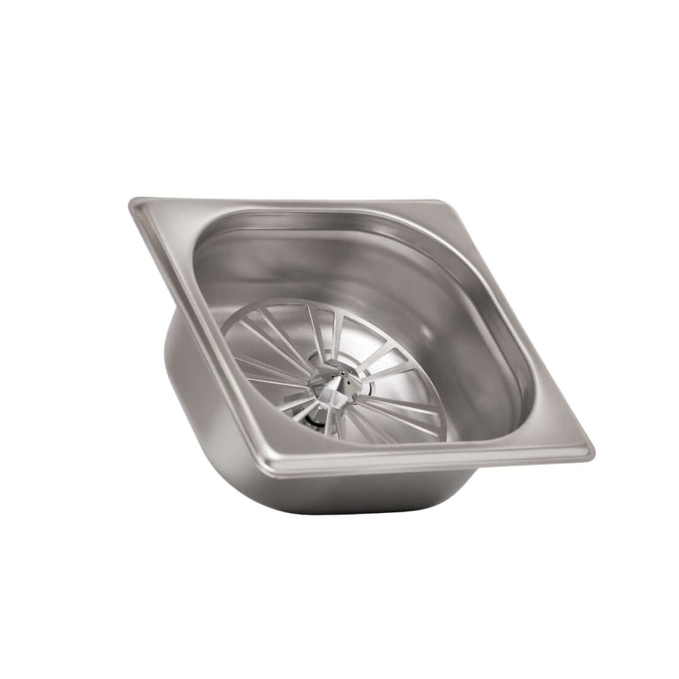The Artisan Barista Jug Rinser - Stainless Steel Edition