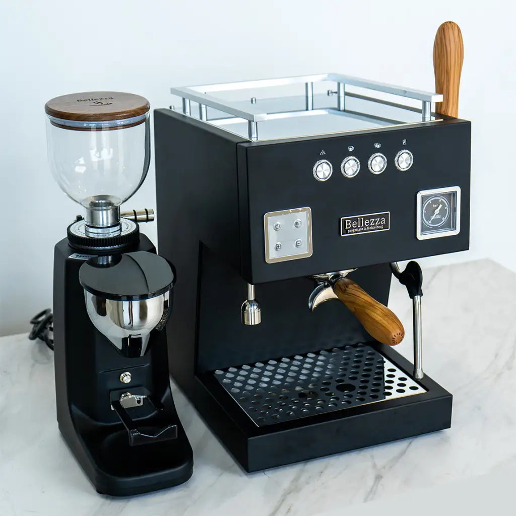 Bellezza Bellona & Piccola Titanio 60 Grinder Package in