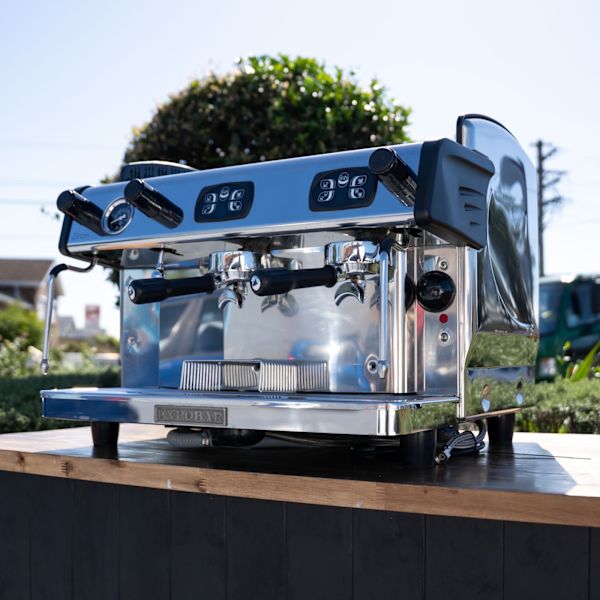 Pre-Loved Expobar Zircon 2 Group Coffee Machine – Tall Cup | 15 Amp