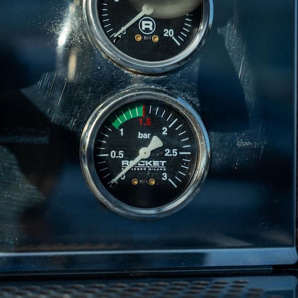 Pre Loved 3 Group Rocket Boxer With Shot Timers Coffee Machine