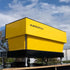 Clean Custom Yellow La Marzocco Linea AV Commercial Coffee