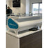 Costom Blue White 3 Group La Marzocco Strada MP Commercial