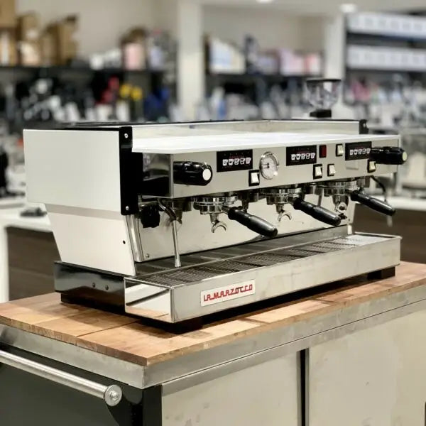 Custom 3 Group La Marzocco Linea High Cup Commercial Coffee