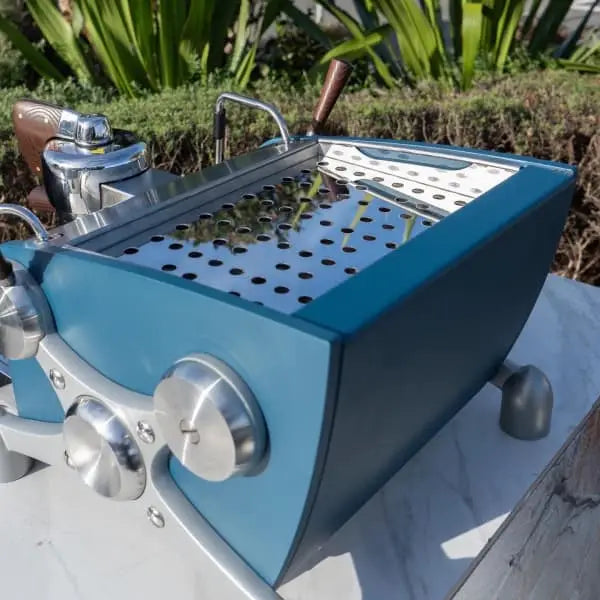 Custom New Slayer Espresso V4 In Alt Blue Coffee Machine -