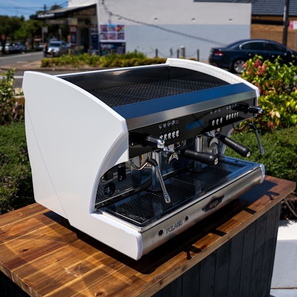 Pre-Loved Wega Polaris Tron Coffee Machine – White | As New