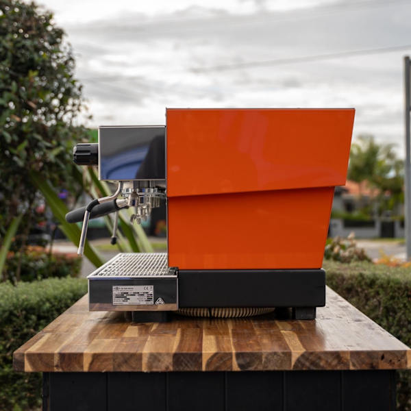 Pre-Loved Fire Orange La Marzocco Linea Classic Tall Cup – 3 Group