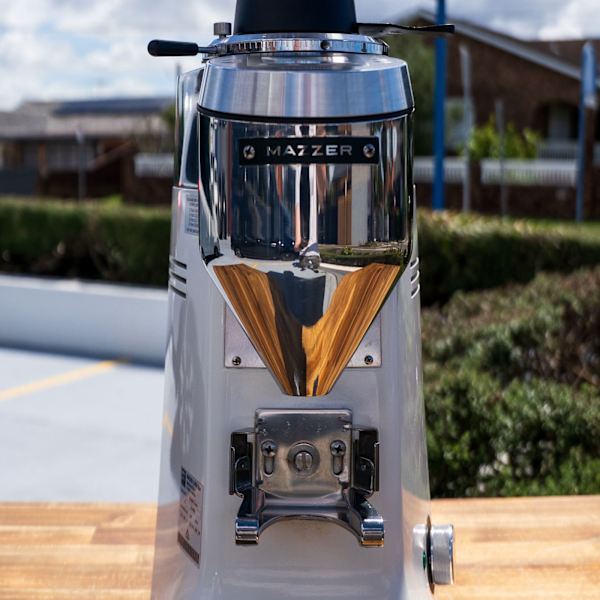 Ex Demo Mazzer Robur S Electronic In White