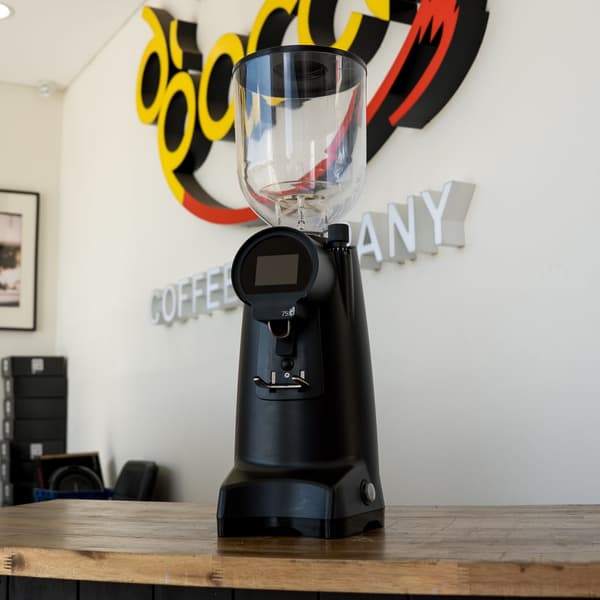 Ex Demo Eureka Helios 80 Electronic Coffee Grinder In Black