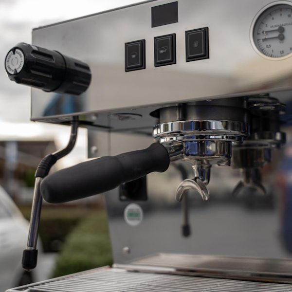 Pre-Loved Fire Orange La Marzocco Linea Classic Tall Cup – 3 Group