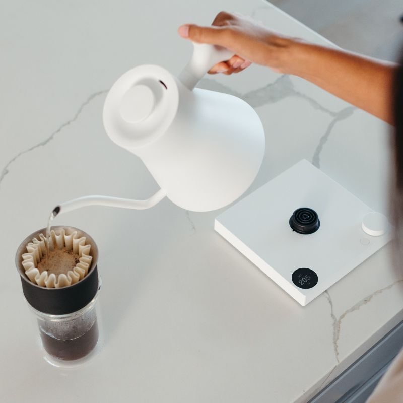 Fellow Stagg EKG Pro Electric Kettle - Matte White ( PRO VERSION )