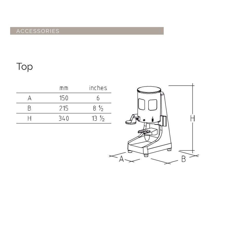 Mazzer Top  Dispenser