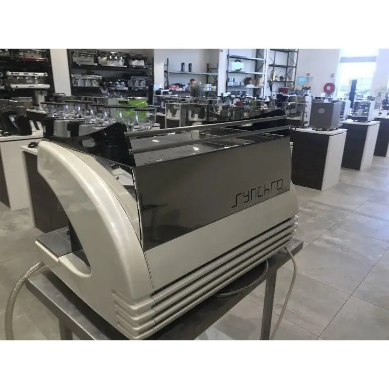 Pre-Owned Retro Funky 2 Group Commercial Coffee Machine -