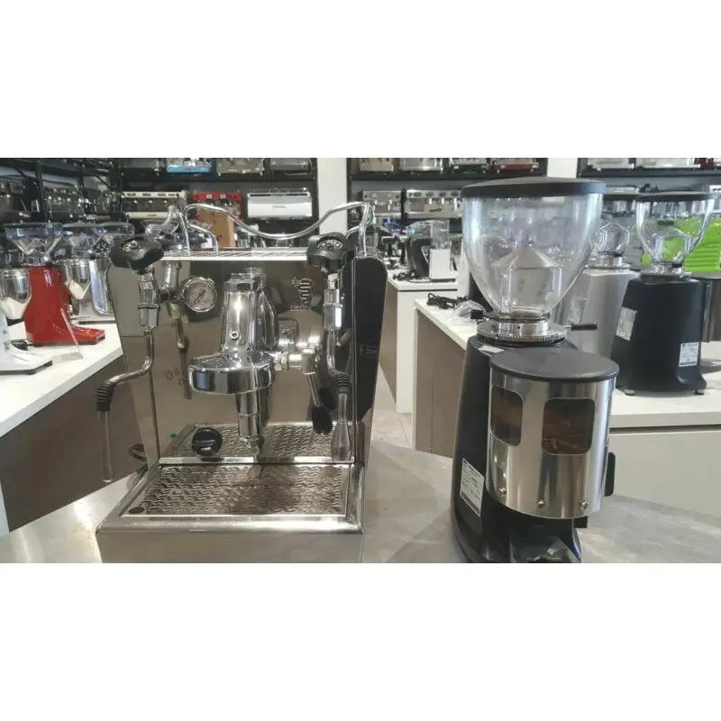 Second Hand Bezzera Domus Coffee Machine&Mazzer Mini Grinder